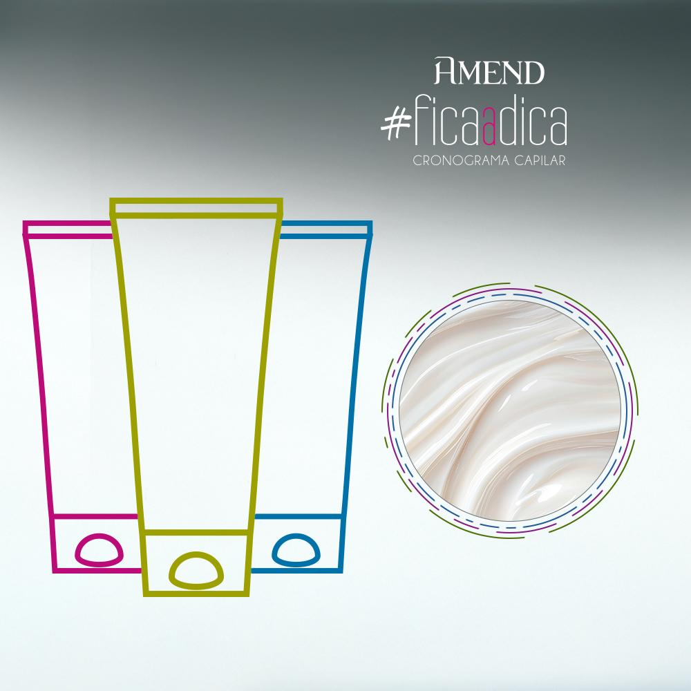 Kit Amend #Fica a dica Cronograma Capilar image number 2